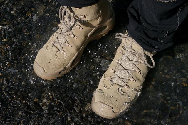 LOWA Z-6S中帮军靴让你看明白山寨与正品之间到底有啥区别！