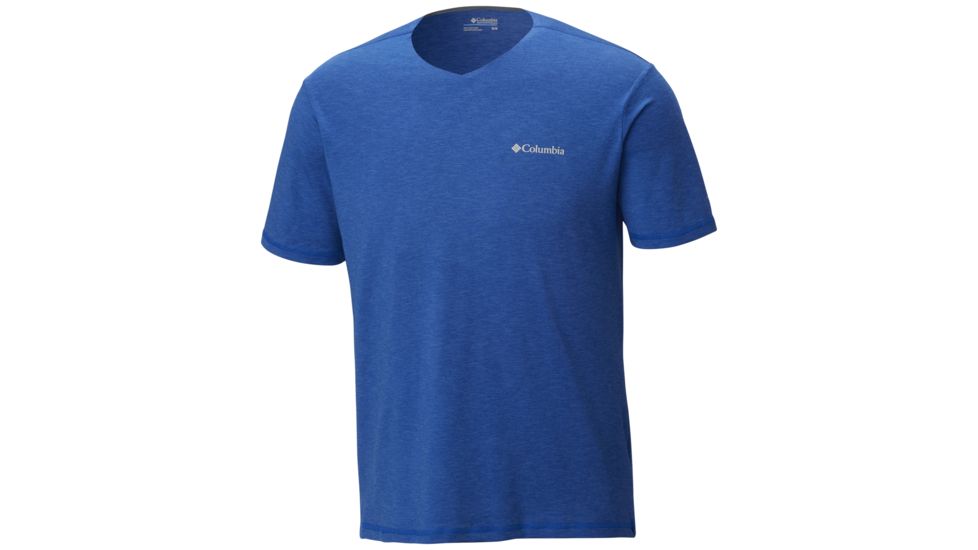 Columbia Tech Trail V-Neck Shirt 哥伦比亚 男款V领短袖T恤