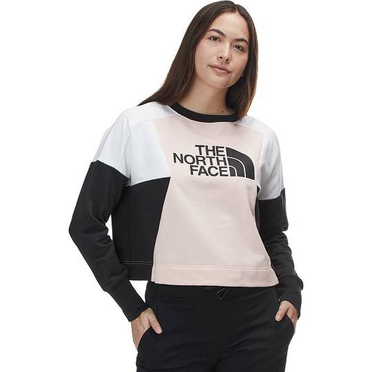 The North Face Train N Logo Crop Pullover 北面 女款长袖套头衫