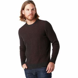 Smartwool Ripple Ridge Tick Stitch Crew Sweater男款羊毛针织衫
