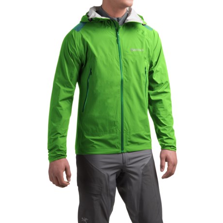 Marmot Crux Jacket 土拨鼠 男款 防水连帽冲锋衣