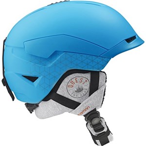 SALOMON 萨洛蒙 QUEST 中性滑雪头盔 哑光蓝 L号