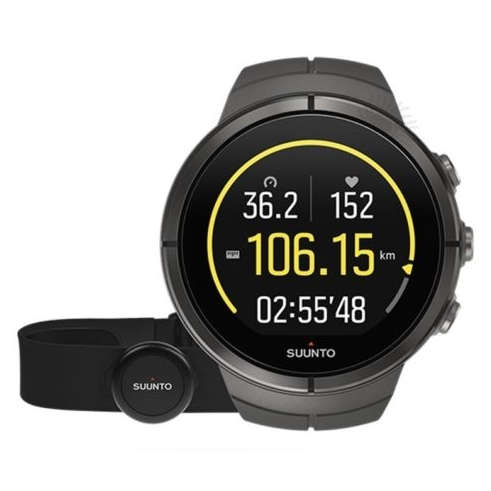 SUUNTO 颂拓 Spartan 斯巴达 Ultra SS022659000 精钢黑 GPS运动腕表