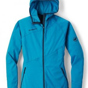 Mammut Lemah Hoodie 猛犸象 女款超轻防风连帽软壳