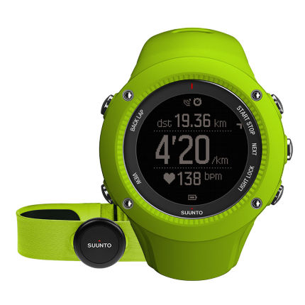 SUUNTO Ambit 3 Run  颂拓 拓野3R 户外GPS跑步腕表（配心率带）