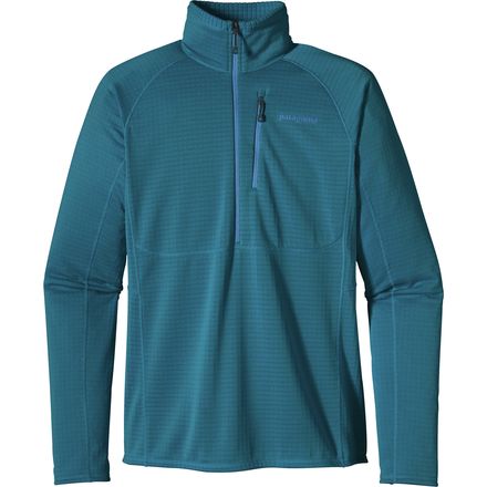 Patagonia R1 Fleece 1/2-Zip Pullover 巴塔哥尼亚 男款拉链抓绒衣