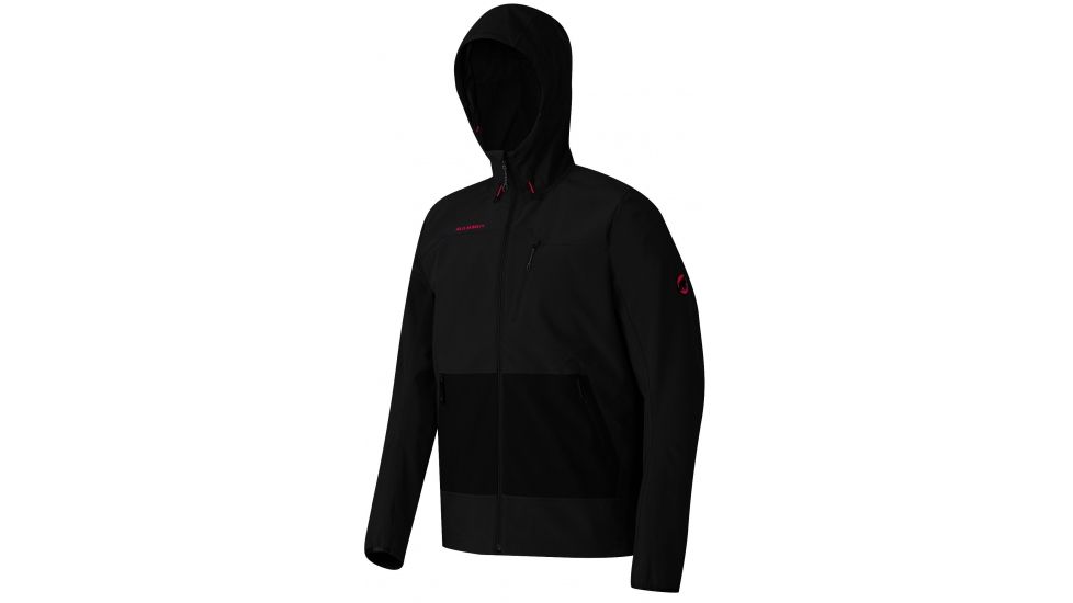 Mammut Runbold SO Hooded Jacket 猛犸象 男款连帽植绒保暖软壳