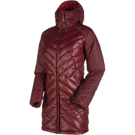 Mammut Whitehorn IN Hooded Down Parka 猛犸象 女款中长款连帽防寒保暖羽绒服