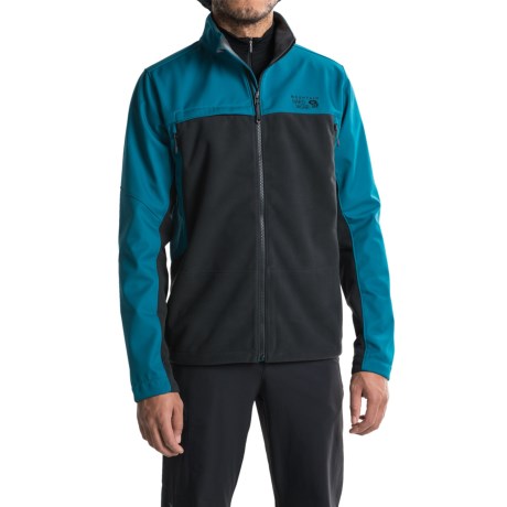 Mountain Hardwear Mountain Tech II Jacket 山浩 男款混合面料防风软壳衣