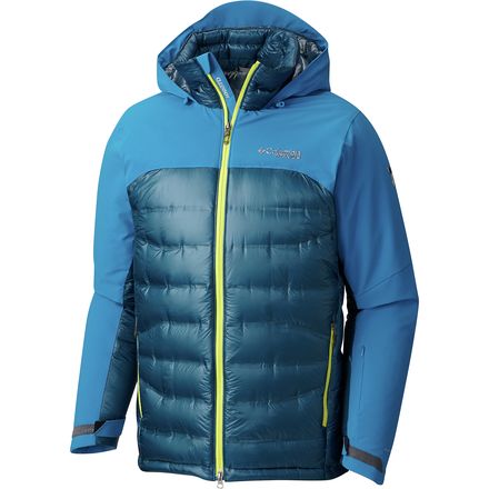 Columbia Titanium Heatzone 1000 Turbodown Hooded Jacket 哥伦比亚 男款热能防水羽绒服