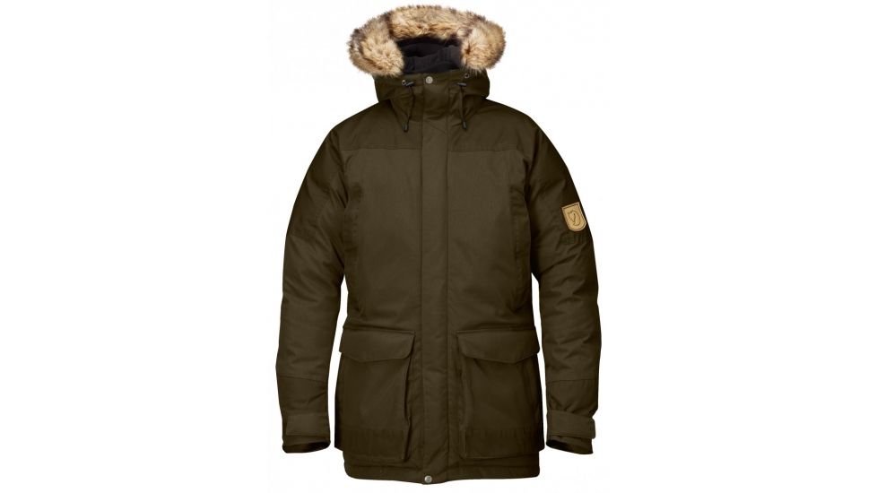 Fjallraven Kyl Parka 北极狐 男款长款羽绒服500蓬带帽白鹅绒大衣