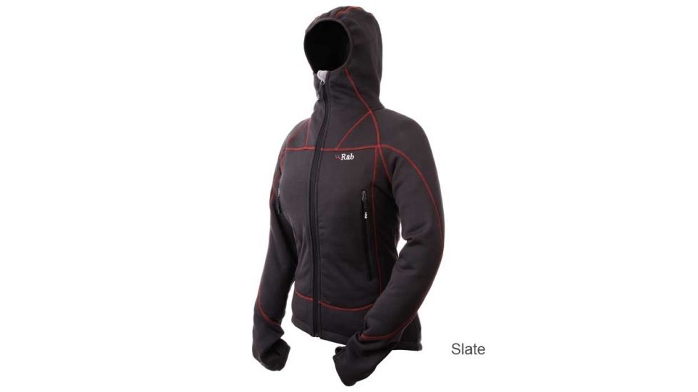 Rab Shadow Hoodie 女款轻量防风抓绒外套