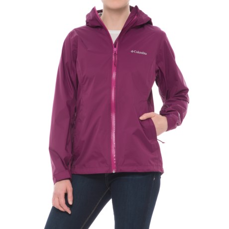 Columbia Sportswear EvaPOURation Omni-Tech® Jacket  哥伦比亚 女款防水冲锋衣