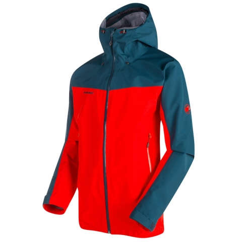 Mammut Crater HS Hooded Rain Jacket 猛犸象 男款防水冲锋衣