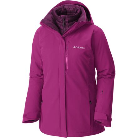 Columbia Herz Mountain Interchange Hooded Jacket 哥伦比亚 女款三合一户外冲锋衣