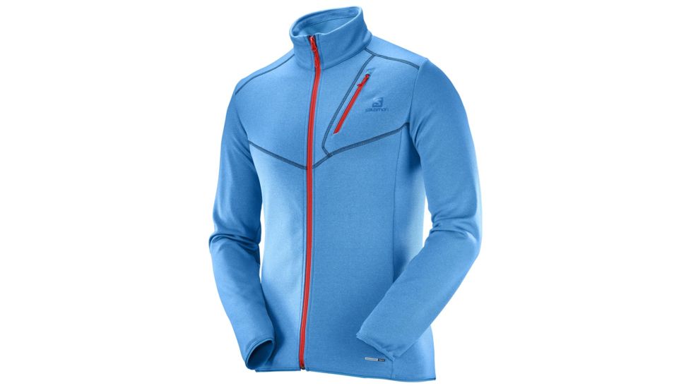 Salomon Discovery Full Zip Fleece Jacket 萨洛蒙 男款全拉链羊毛外套