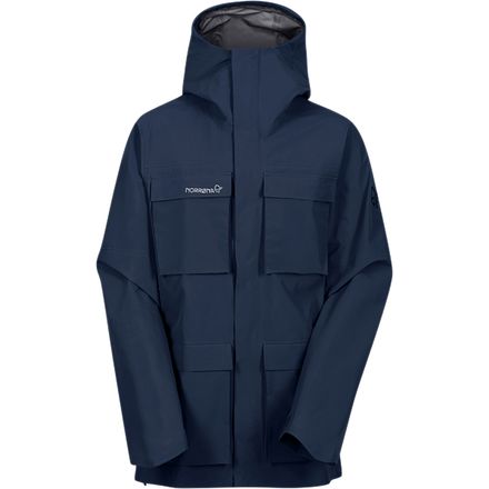 Norrona Svalbard Gore-Tex Jacket 老人头 男款户外防风防水连帽冲锋衣