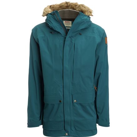 Fjallraven Keb Eco-Shell Parka Jacket 北极狐 男款中长款保暖冲锋衣