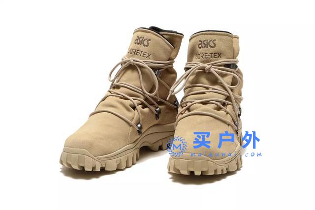 ASICS亚瑟士联乘Gore-Tex机能登山靴将发售，打造户外时尚风格