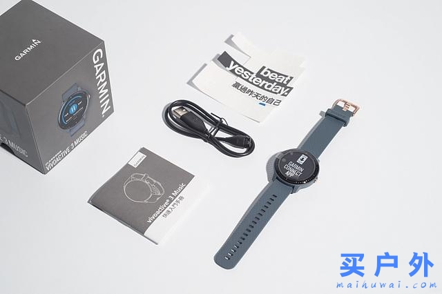 轻量无负担的运动时尚佳明Garmin Vivoactive 3手表开箱