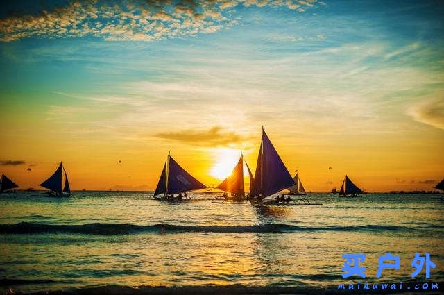 菲律宾长滩岛自由行攻略,必去夕阳风帆船、潜水、星期五沙滩