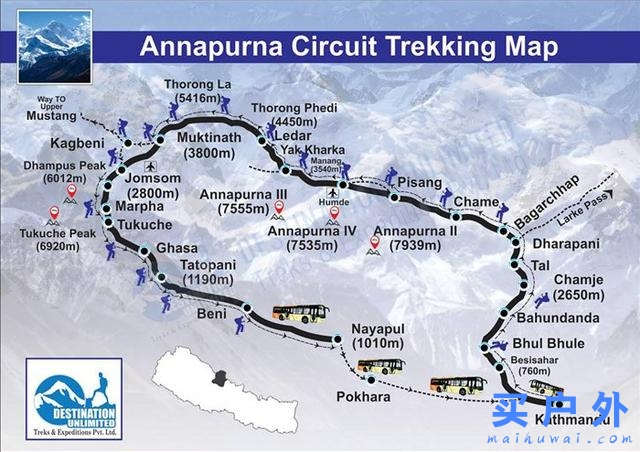 尼泊尔ACT和ABC徒步路线，关于安娜普纳大环线及大本营自助旅行的攻略