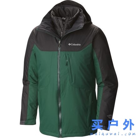 Columbia Whirlibird Interchange Jacket 哥伦比亚 男款三合一保暖冲锋衣