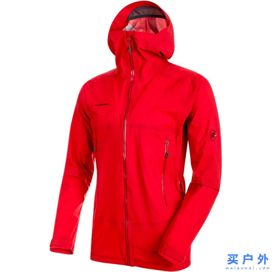 Mammut Masao Light HS Hooded Jacket 猛犸象 男款防水透气硬壳冲锋衣