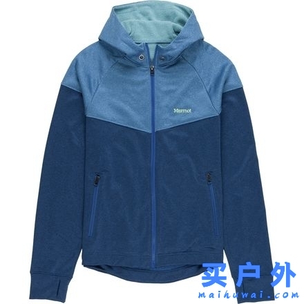 Marmot VO2 Hoodie 土拨鼠 男款连帽羊毛衫