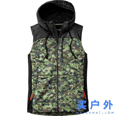 Smartwool Double Propulsion 60 Hooded Inuslated Pattern Vest 男款 保暖马甲