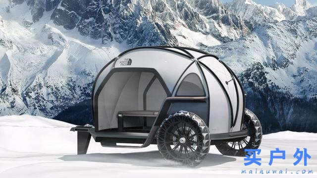 户外品牌The North Face带来全新防水面料，将与宝马推出露营概念车