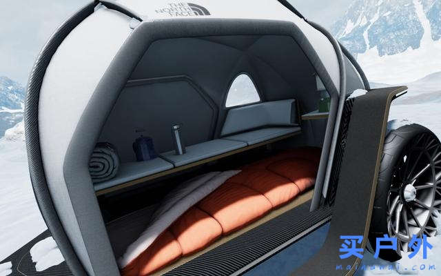 户外品牌The North Face带来全新防水面料，将与宝马推出露营概念车