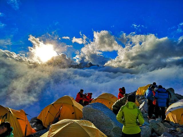 攀登半脊峰游记，我的雪山之行