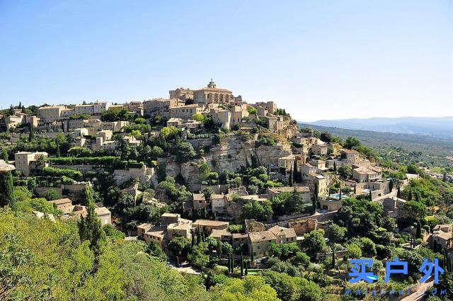 法国自助旅行，普罗旺斯美村天空之城Gordes