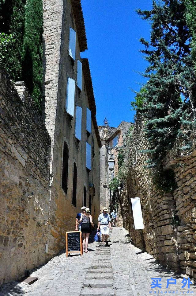 法国自助旅行，普罗旺斯美村天空之城Gordes