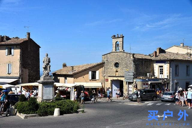 法国自助旅行，普罗旺斯美村天空之城Gordes