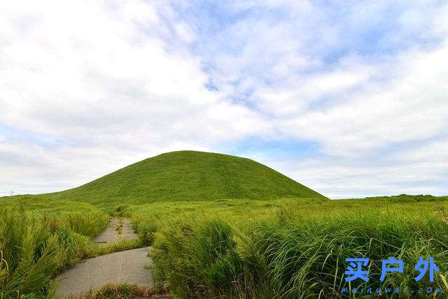 日本九州自由行，阿苏火山、米塚、草千里，熊本必去景点