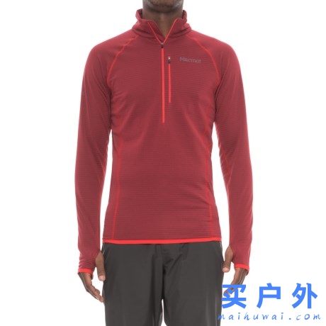 Marmot Neothermo Polartec Power Grid Shirt 土拨鼠 男款抓绒长袖