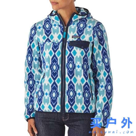 Patagonia Lightweight Snap-T Fleece Hooded Jacket 巴塔哥尼亚 女款抓绒衣