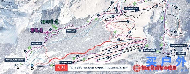 冬天瑞士行，少女峰地区户外旅行攻略（火车、缆车、徒步、滑雪）