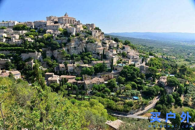 法国自助旅行，普罗旺斯美村天空之城Gordes