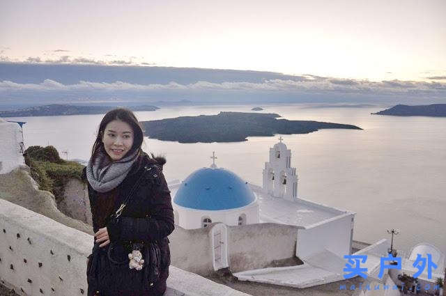 希腊圣托里尼,女生梦寐以求的旅行目的地