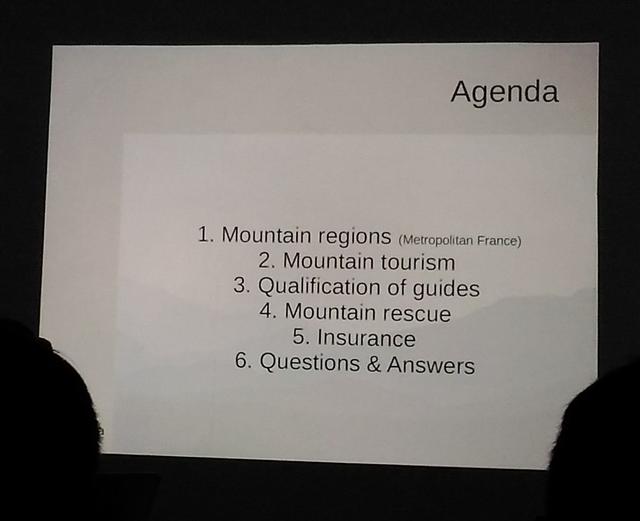 听讲座记笔记，法国登山旅游相关法规及山林管理制度