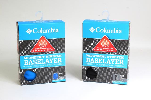 Columbia哥伦比亚热能反射保暖速干内衣实际测试分享