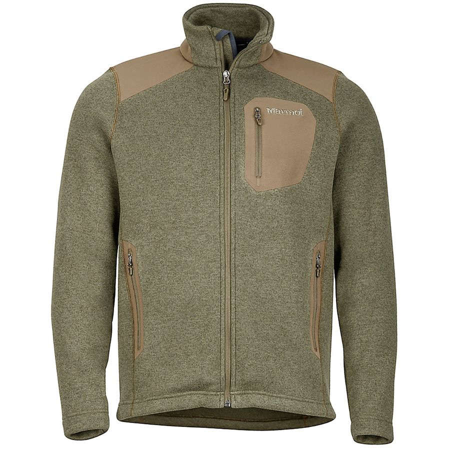 Marmot Wrangell Fleece Jacket 土拨鼠 男款羊毛抓绒衣夹克