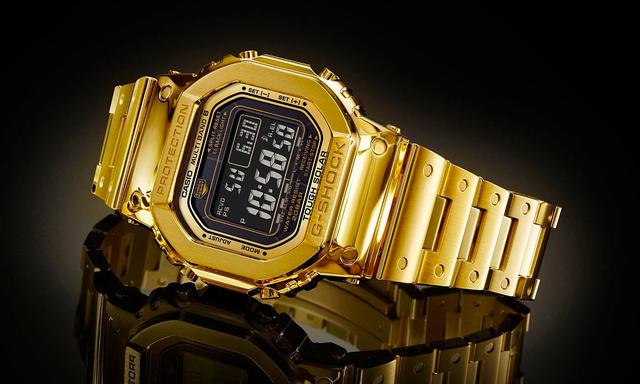 18K纯金G-SHOCK腕表即将发售,Casio史上最贵G-SHOCK手表诞生了