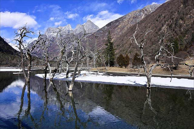 四姑娘山双桥沟，适合休闲旅游的人看风景