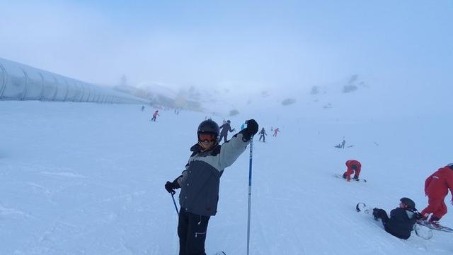 滑雪胜地，新西兰南岛瓦纳卡Cardrona滑雪初体验