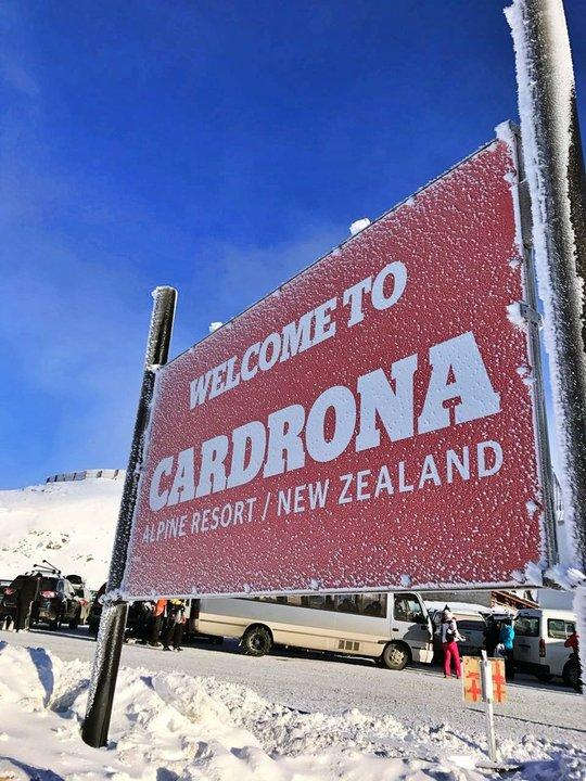 滑雪胜地，新西兰南岛瓦纳卡Cardrona滑雪初体验