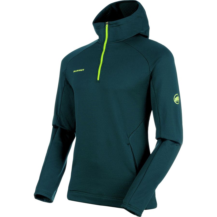 Mammut Runbold ML Hoodie 猛犸象 男款抓绒连帽衫